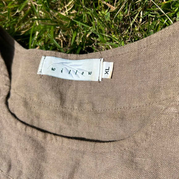 Vintage Linen Made in USA top - Picture 4 of 4